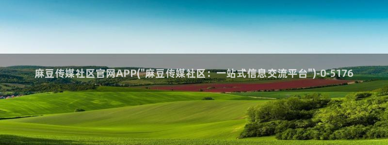 麻豆传媒官网油管：麻豆传媒社区官网APP(\